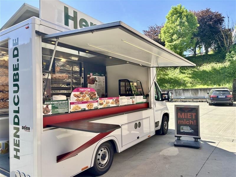Mobiler HendlCube Foodtruck